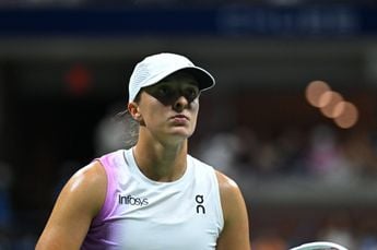 WATCH: Swiatek Struggles To Hold Back Tears After US Open Loss To Pegula