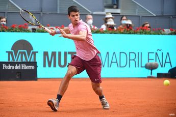 "I haven't played on clay since July, it was tough for me" says Alcaraz after win over Munar