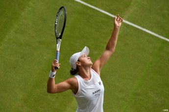 Ashleigh Barty battles past Krejcikova for Wimbledon quarterfinal