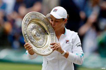 Ashleigh Barty, a la Pista Central de Wimbledon por primera vez desde 2021