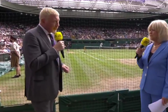 "Boris we love you" - John McEnroe and Sue Barker send message to Boris Becker on air during Wimbledon coverage