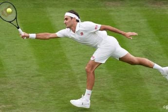 Federer takes in post retirement return to Wimbledon after playing final major at SW19