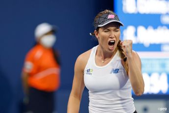 Danielle Collins defeats Carla Suarez Navarro at last US Open singles match