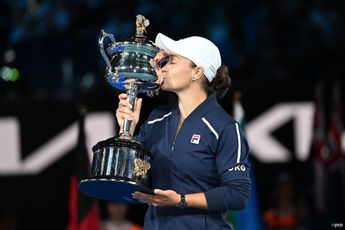 Former World No.1 Ashleigh Barty marries long-time partner Garry Kissick