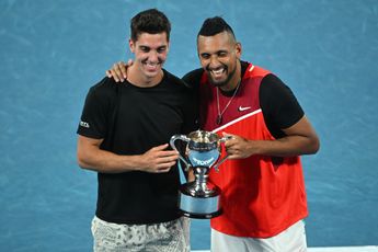 (VIDEO) Nick Kyrgios accused of "doing me dirty" by doubles partner Thanasi Kokkinakis with Australian Open party stories