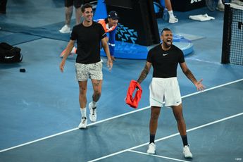 Kokkinakis and Kyrgios stumble in their first match at ATP Finals