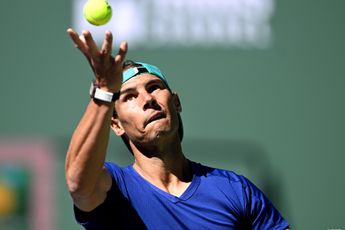 VIDEO: Rafael Nadal is already training at the Indian Wells facility preparing for his comeback