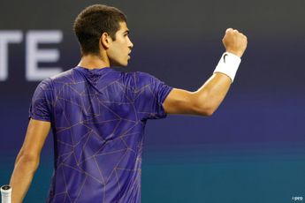 Carlos Alcaraz eases into maiden Roland Garros quarterfinal over Khachanov