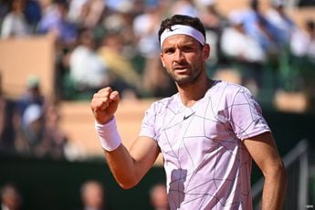 Grigor Dimitrov takes over as player with longest active streak of Grand Slam main draw appearances ahead of Roland Garros
