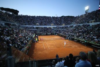 Rome Open records record attendance despite stadiums being empty for a large majority of tournament
