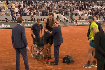 Zverev looks back on horrific injury at French Open: "My first thought was: your career is over"