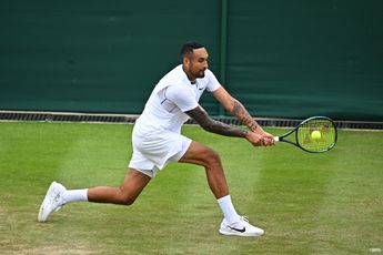 Nick Kyrgios secures Wimbledon 4th round with win over Tsitsipas