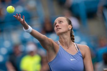 Kvitova's win over Ostapenko at Indian Wells was marked by an unprecedented occurrence