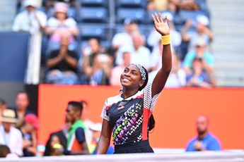 Video: Coco Gauff leads cheers for NFL team Miami Dolphins, meets star wide receiver Jaylen Waddle