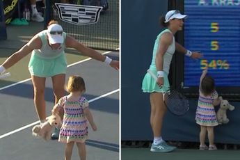 VIDEO: Two-year-old Daughter of Samantha Stosur steals spotlight post match at US Open