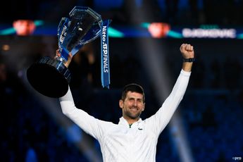 Djokovic extends big titles lead over Nadal and Federer with ATP Finals triumph
