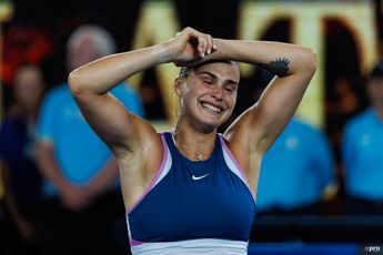 "Super disappointed, I was back to old habits" Sabalenka laments return of issues with serve