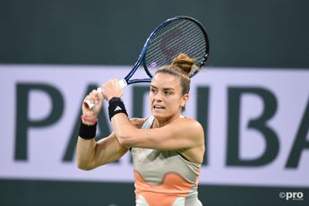 "One of the best comebacks of my life": Super Sakkari comes from a set and a break down to defeat Kvitova in Indian Wells thriller