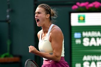 Sabalenka soars, overcomes Rogers to reach third round at Miami Open