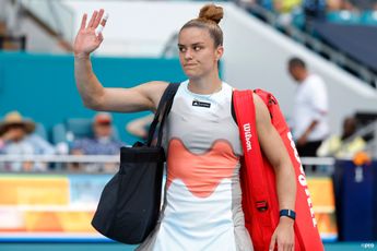 (VÍDEO) Sakkari, entre lágrimas tras perder otra final en el DC Open: "Pero hace un mes no pensábamos estar aquí"