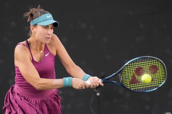 Belinda Bencic finishes off Pegula after rain delay to book final