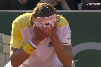 Lucas Pouille, ehemaliger Top-10-Spieler, weint nach Depressionen und Alkoholismus bei der Rückkehr ins Hauptfeld von Roland Garros