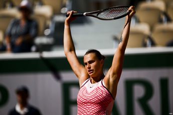 Aryna Sabalenka wins first night shift match at 2023 Roland Garros