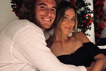 "Distance means nothing when someone means everything": Tsitsipas continues to show that he is missing girlfriend Badosa with heartfelt message
