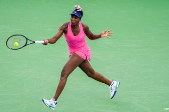 (VÍDEO) Venus Williams vuelve a la acción en partido de exhibición de dobles junto a Victoria Azarenka en San Antonio: "Muchas risas con 'V'"