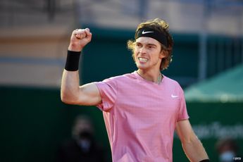 "Glücklich": Andrey 'Rublo' Rublev sichert sich knappen Sieg beim Ultimate Tennis Showdown