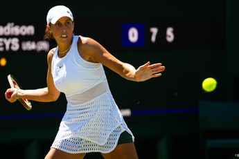 Madison Keys e Linda Fruhvirtova disputaram jogo de exibição com todas as receitas a reverter a favor da instituição de caridade de Keys