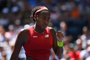 Coco Gauff's remarkable comeback, overcoming early setback to secure victory over Mertens at US Open