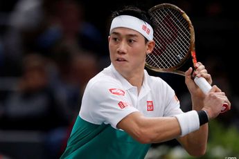 Kei Nishikori confirma a sua ausência do Open da Austrália de 2024, numa altura em que o inferno das lesões continua