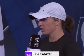 (VÍDEO) La divertida confusión en el discurso de Iga Swiatek al ganar el China Open: "No sé si esto es una entrevista o un discurso"