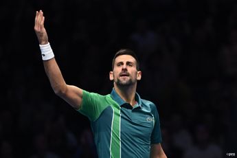 (VÍDEO) Novak Djokovic, en el juego "Quien es más probable" con el resto de participantes de las ATP Finals: "Rompo raquetas, pero no lloro"