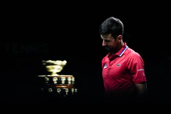 Novak Djokovic, notablemente frustrado tras su eliminación en la Copa Davis: "Es una gran decepción, asumo la responsabilidad"