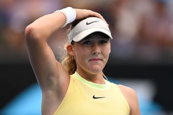 MIrra Andreeva muestra su tristeza después de perder contra Barbora Krejcikova en el Open de Australia: "Siento mucho a todo el que haya decepcionado"