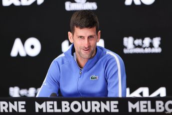 "Dann hast du den neuen Drehbuchautor mitgebracht": Novak Djokovic verweist urkomisch auf ATP Sketch als Grund für Titeldürre