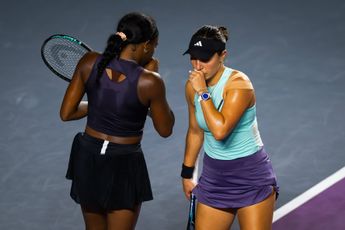 Die topgesetzten Coco Gauff und Jessica Pegula ziehen sich aus der Auslosung für das Damendoppel der Australian Open 2024 zurück, da das zweite Spiel gegen Burel abgesagt wurde