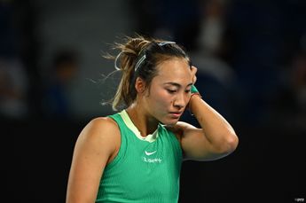 Qinwen Zheng beklagt schlechte Leistung im ersten Grand Slam-Finale: "Ich muss versuchen herauszufinden, warum"