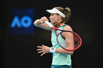 Elena Rybakina battles back to avert potential early exit against Danielle Collins at Abu Dhabi Open