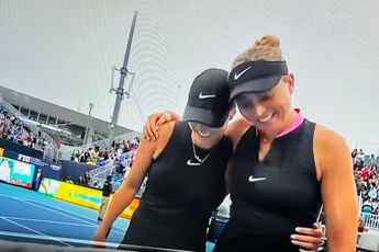 (VÍDEO) El emotivo abrazo entre Paula BADOSA y Aryna SABALENKA en el Miami Open