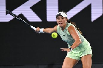 Jessica PEGULA setzt sich bei den Miami Open durch, während Lin Zhu am Rande einer Niederlage aufgibt