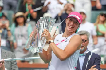 Atualização do ranking WTA: 100 semanas de 1GA com Swiatek a atingir o último marco, enquanto Kostyuk e Stephens sobem