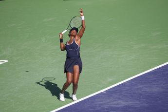 Venus Williams Competing at the Bank of the West Classic in 1994