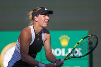 Caroline Wozniacki triunfa en el enfrentamiento de madres ante Angelique Kerber que terminó con problemas físicos en Indian Wells