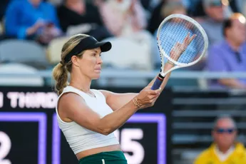 O espírito competitivo de Danielle Collins vai para o campo de golfe com o namorado Bryan: "Odeio perder para este gajo"