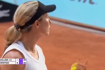 Coco Gauff, orgullosa de ver a Danielle Collins callarle la boca a alguien del público en el Madrid Open