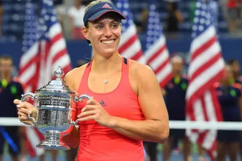 Entrevista com Angelique Kerber antes do seu regresso como mãe no Porsche Tennis Grand Prix em Estugarda