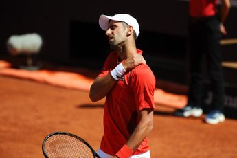 Der schockierende Vorfall mit der Flasche könnte laut Novak Djokovic nach der Tabilo-Niederlage bei den Rom Open eine Rolle gespielt haben